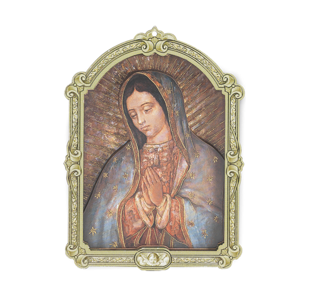 Our Lady of Guadalupe Wood Plaque