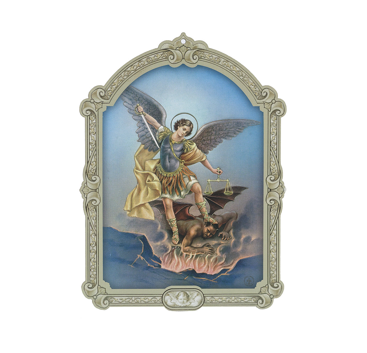 Guardian Angel Wood Plaque