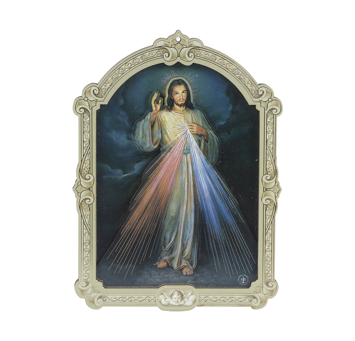 Divine Mercy Wood Plaque