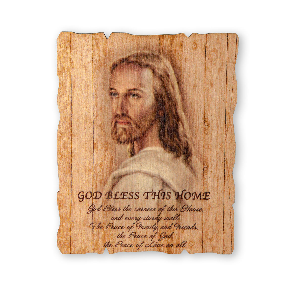 House Blessing Wood Wall Plaque
