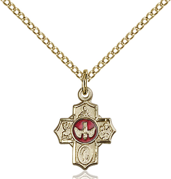 14kt Gold Filled 5-Way Pendant