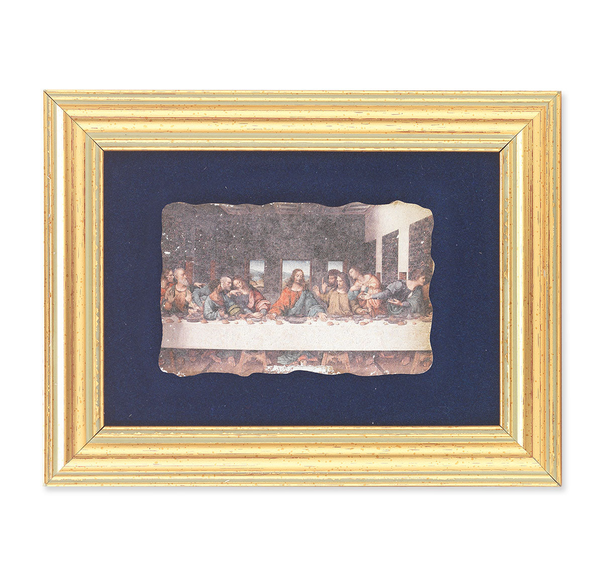 Last Supper Gold Framed Art