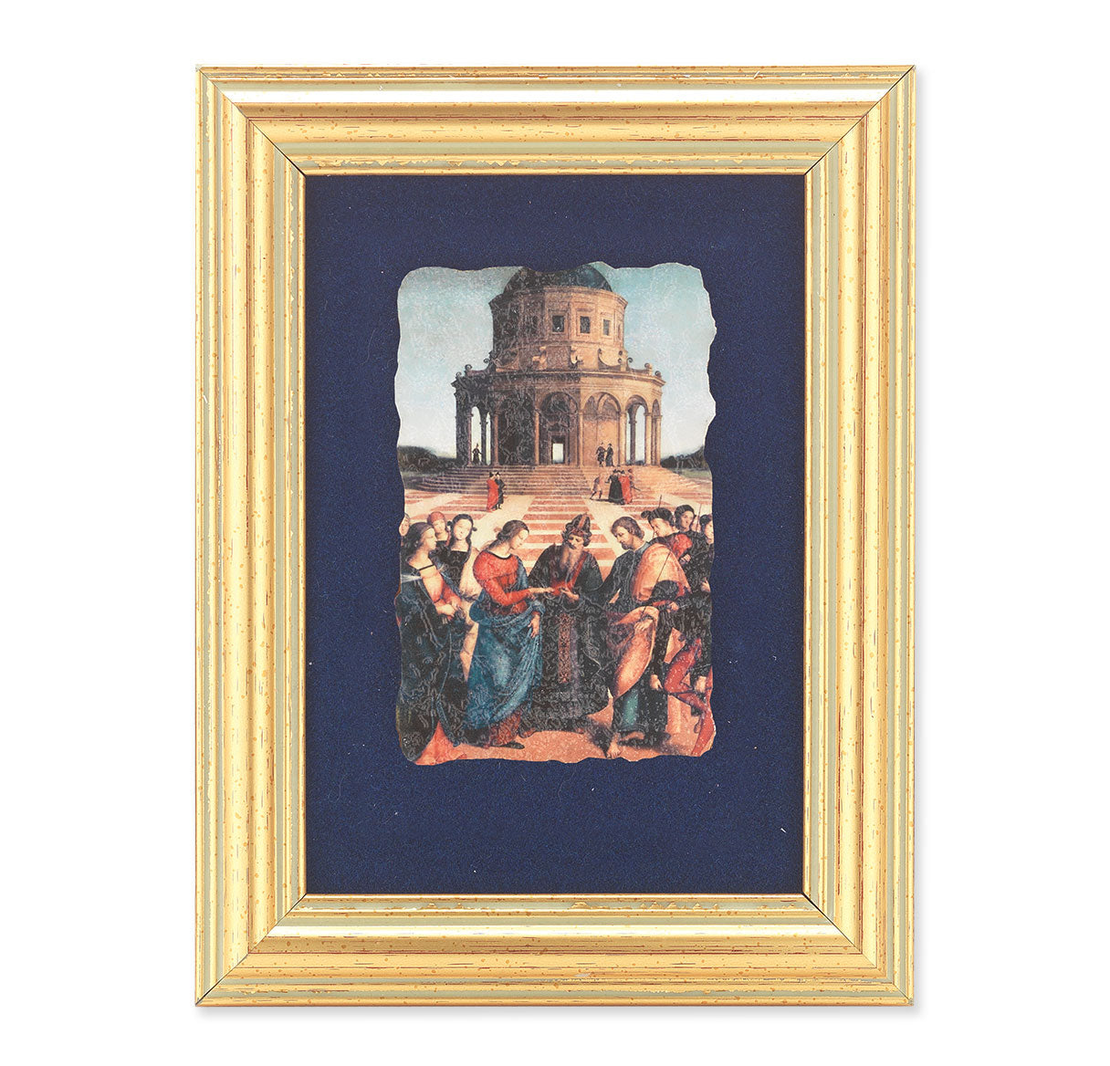 Wedding at Cana Gold Framed Art