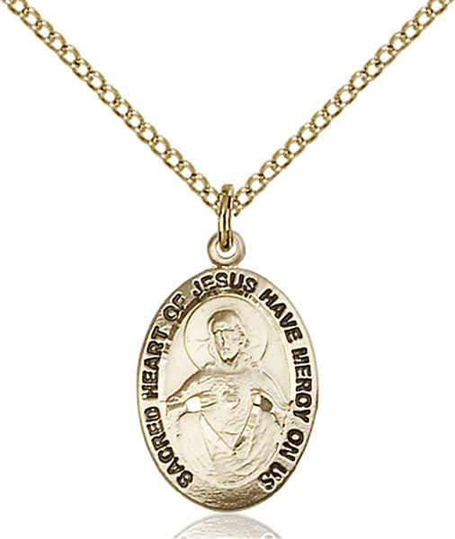 14kt Gold Filled Scapular Medal