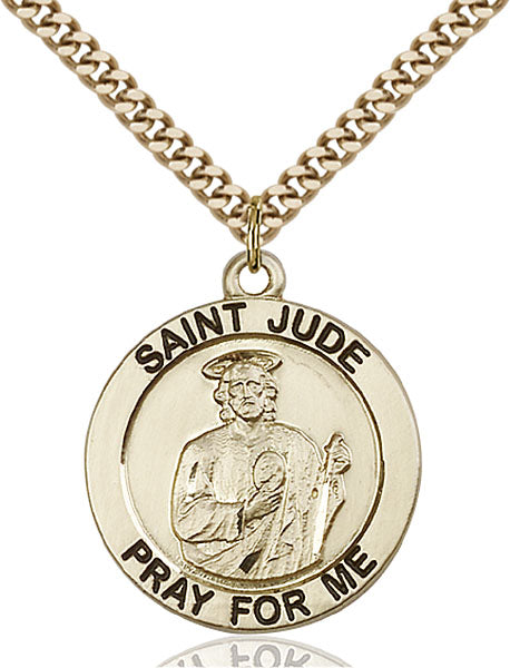 14kt Gold Filled Saint Jude Pendant