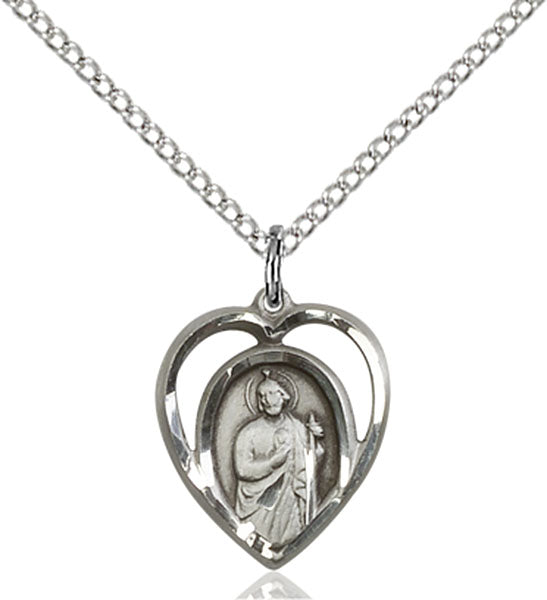 Sterling Silver Saint Jude Pendant