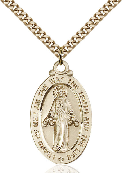 14kt Gold Filled Scapular Pendant