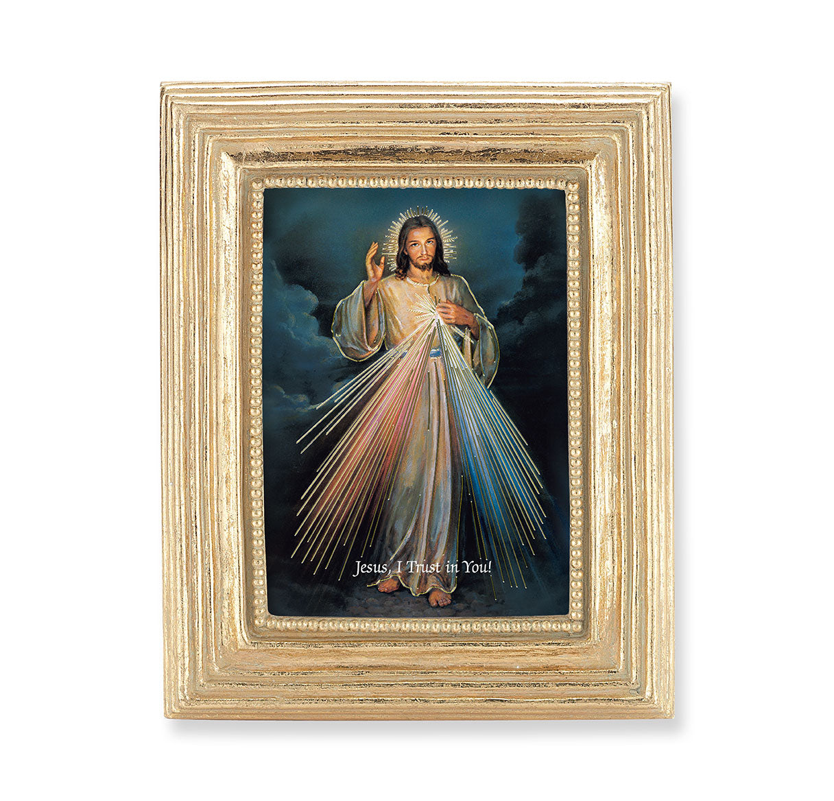 Divine Mercy Gold Framed Print