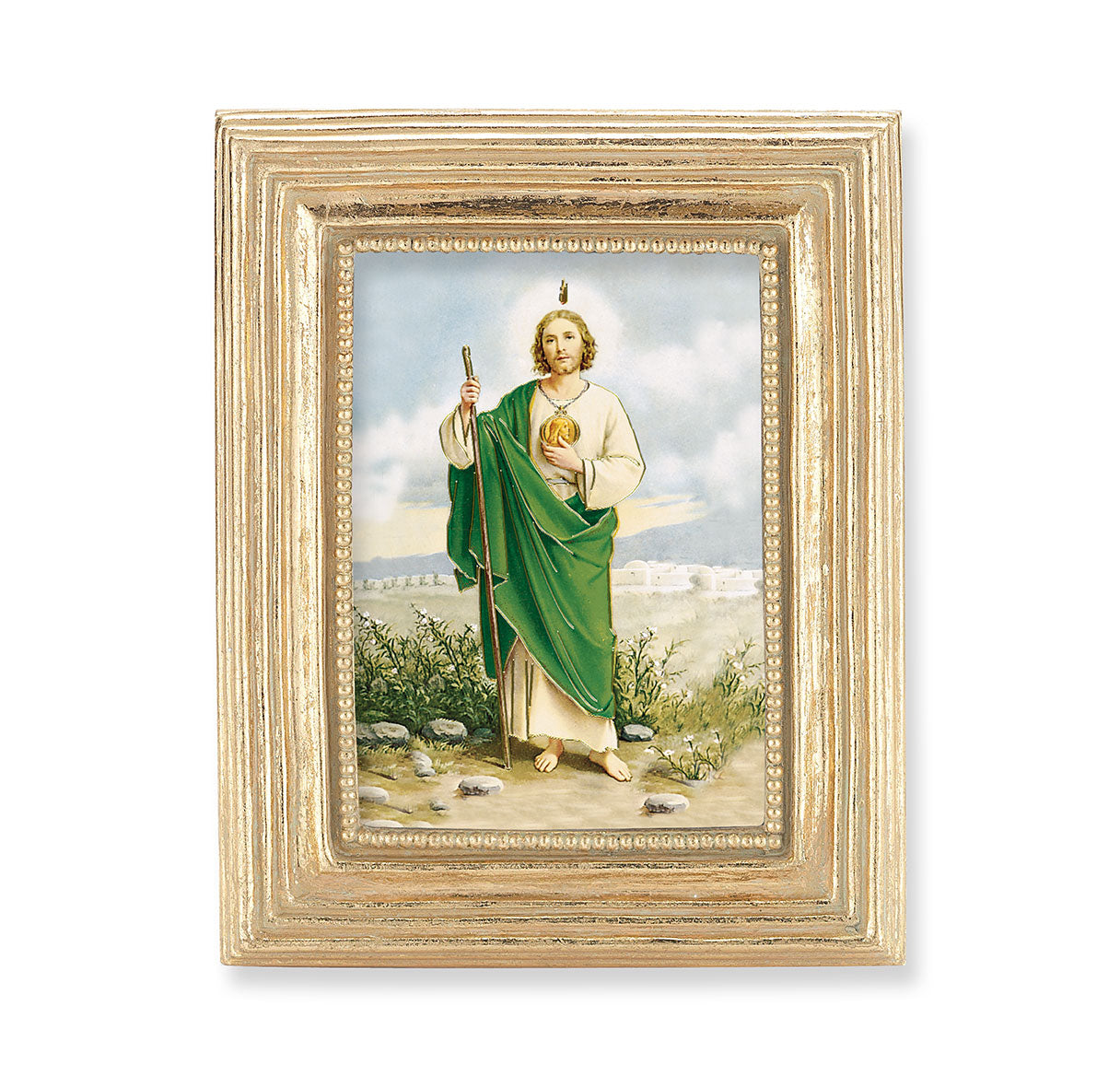 St. Jude Gold Framed Print