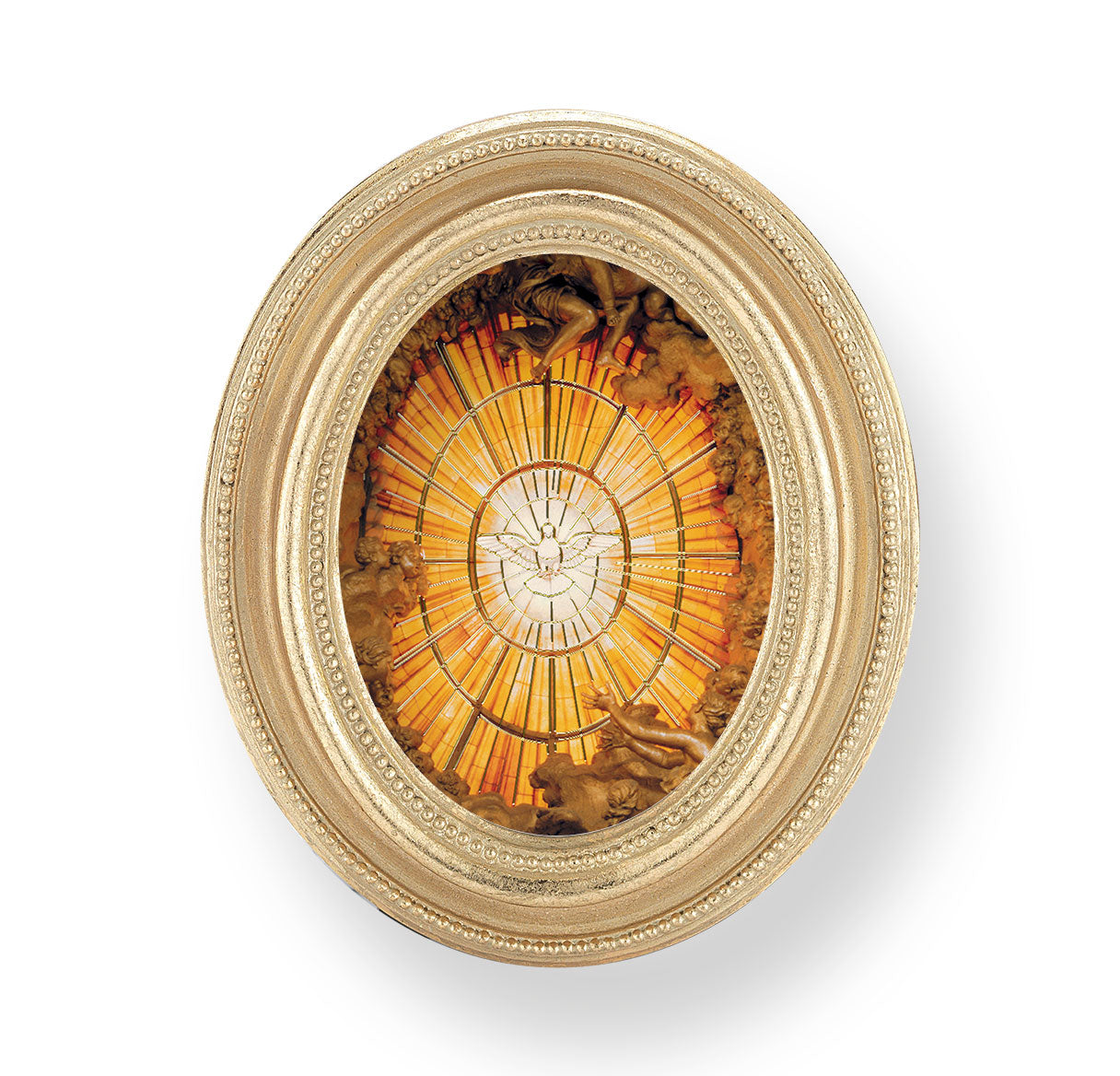 Holy Spirit Gold Framed Print