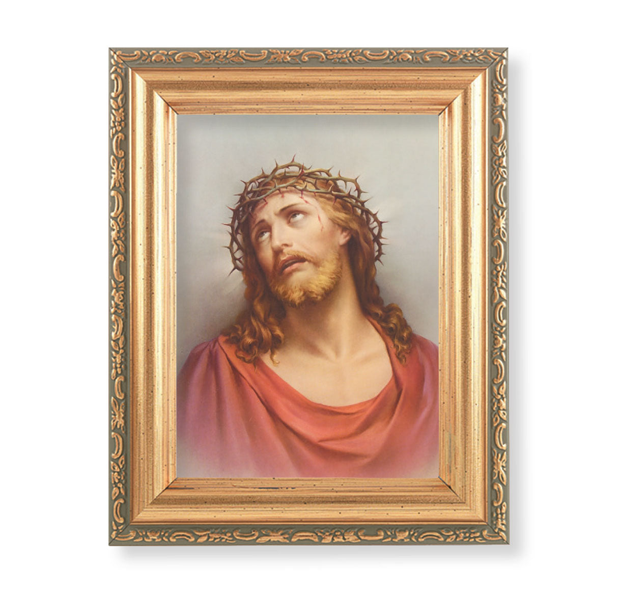 Ecce Homo Antique Gold Framed Art
