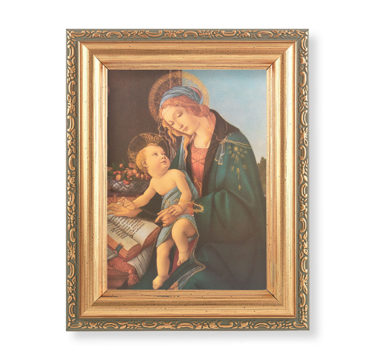 Madonna and Child Antique Gold Framed Art