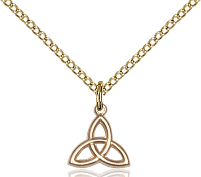 14kt Gold Filled Trinity Irish Knot Pendant