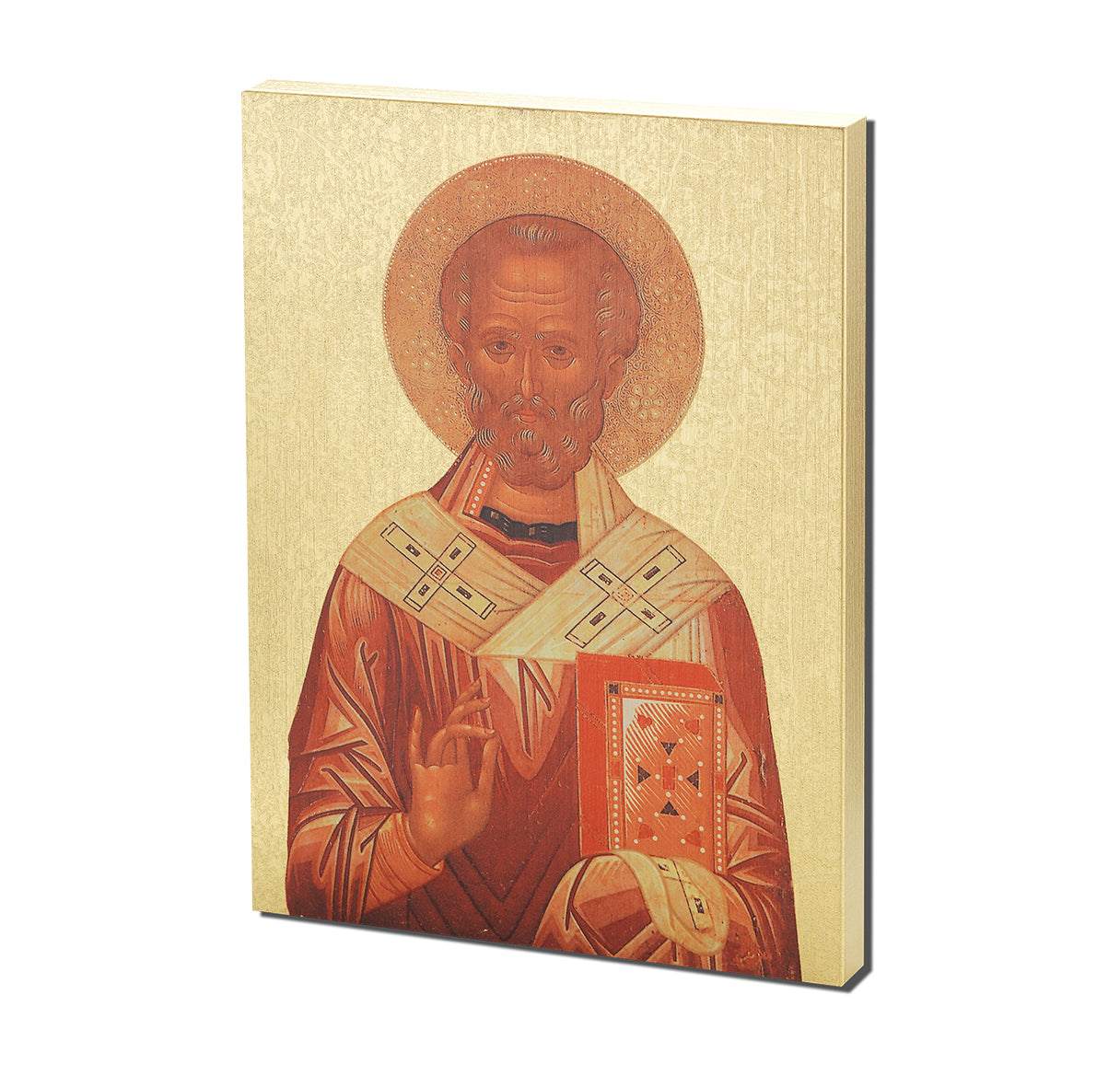 St. Nicholas Textured Wood