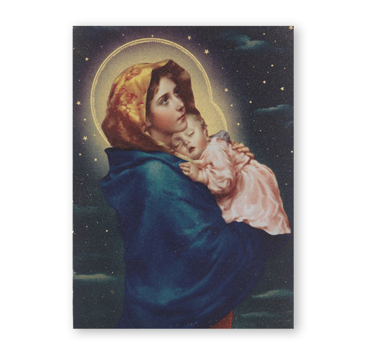 Madonna of the Streets Textured Wood