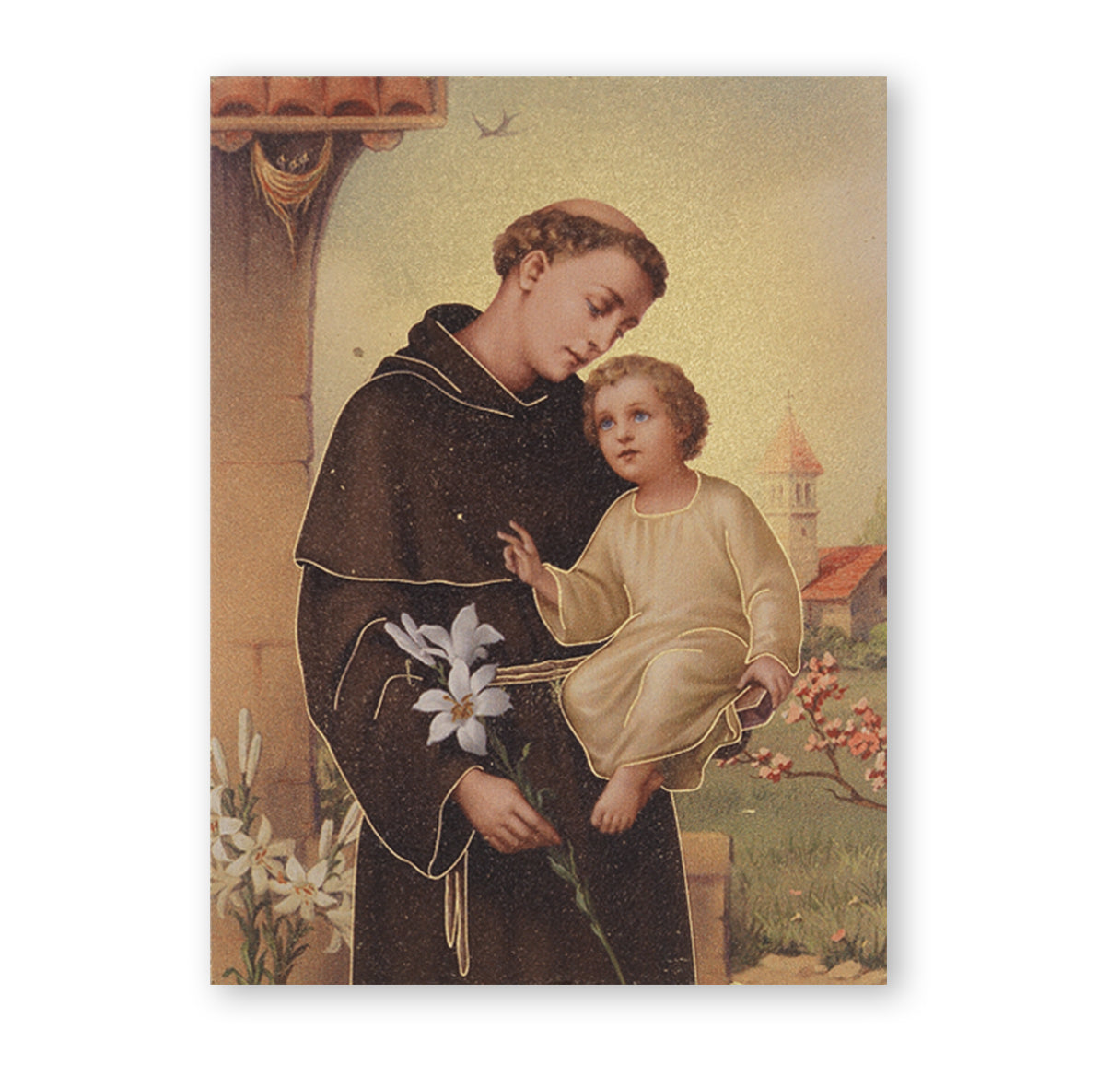 St. Anthony Textured Wood