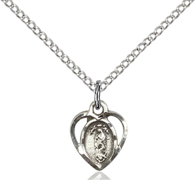 Sterling Silver Our Lady of La Salette Pendant