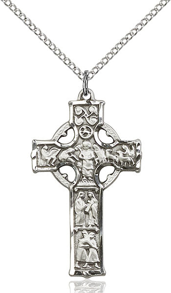 Sterling Silver Celtic Cross Pendant