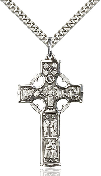 Sterling Silver Celtic Cross Pendant