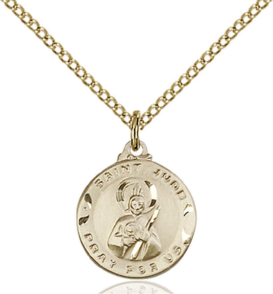 14kt Gold Filled Saint Jude Pendant