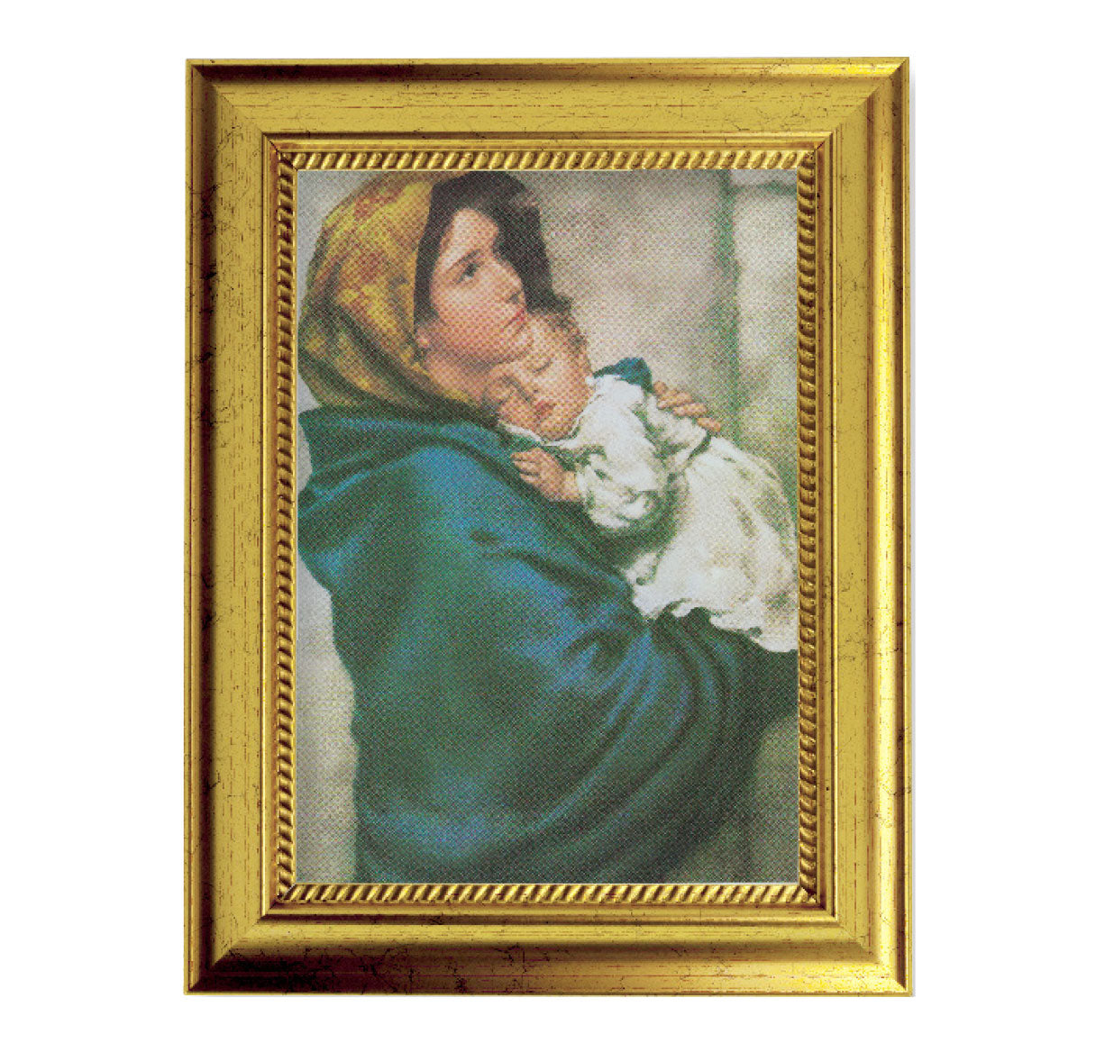 Madonna of the Streets Gold-Leaf Framed Art