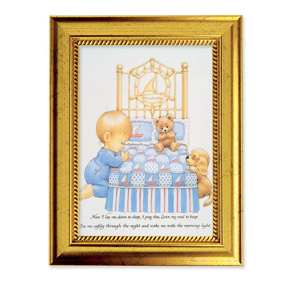 St. Therese Gold-Leaf Framed Art