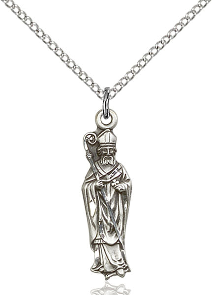 Sterling Silver Saint Patrick Pendant