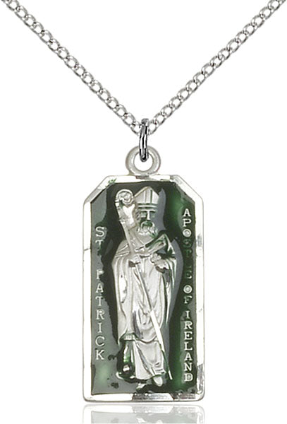 Sterling Silver Saint Patrick Pendant