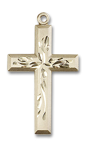 14kt Gold Cross Medal
