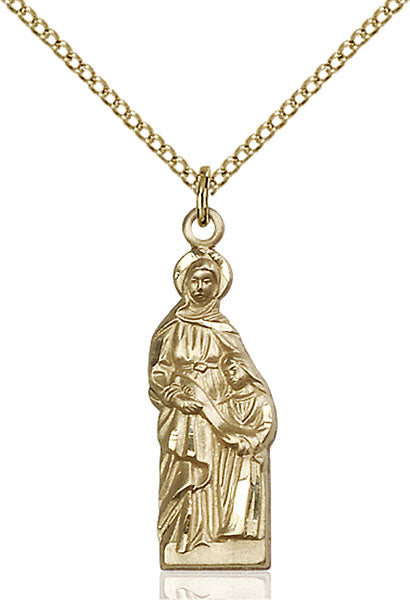 14kt Gold Filled Saint Ann Pendant