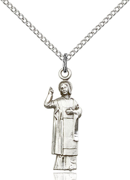 Sterling Silver Saint Florian Pendant