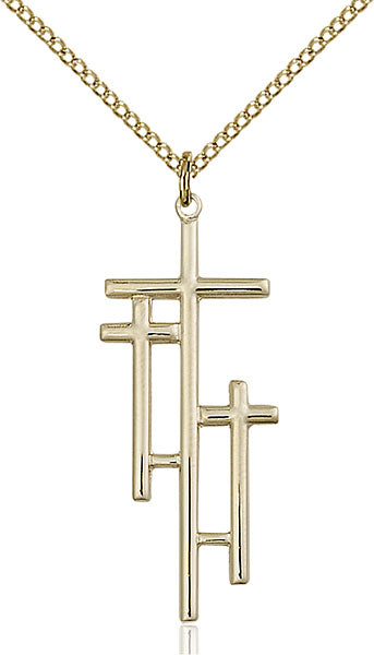 14kt Gold Filled Cross Pendant