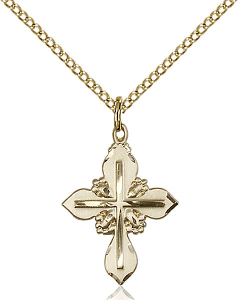 14kt Gold Filled Cross Pendant