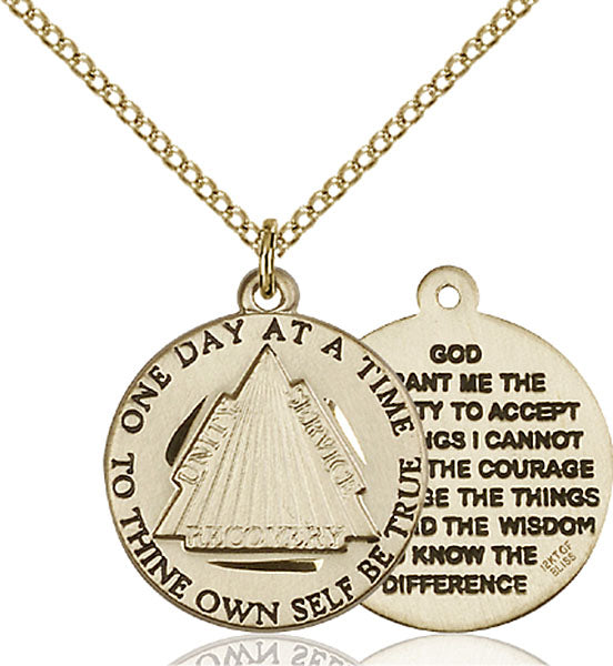 14kt Gold Filled Recovery Pendant