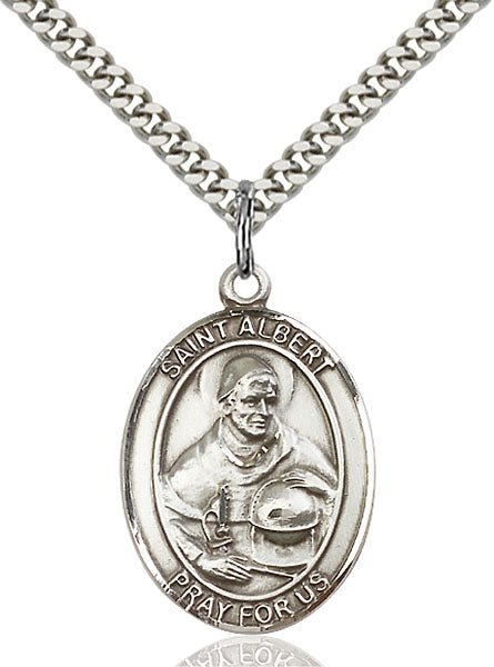 Sterling Silver Saint Albert the Great Pendant