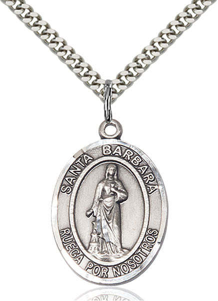 Sterling Silver Santa Barbara Pendant