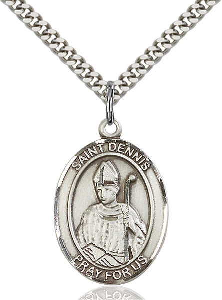 Sterling Silver Saint Dennis Pendant