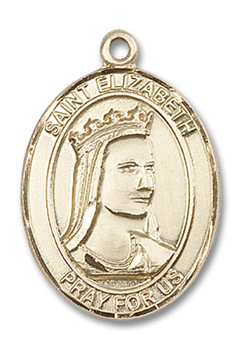 14kt Gold Saint Elizabeth of Hungary Medal