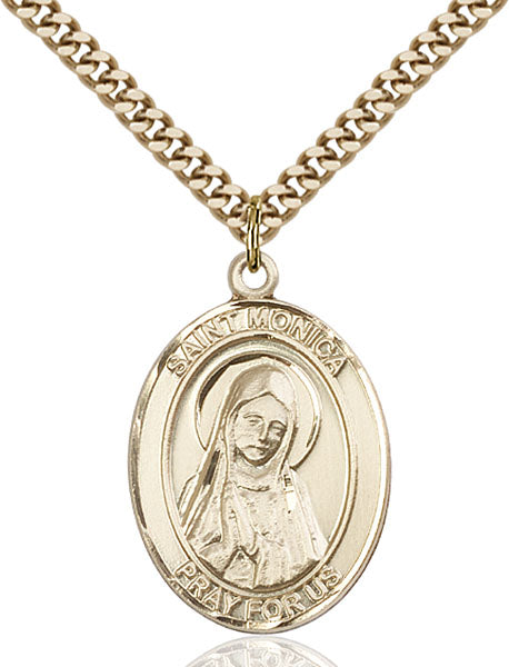 14kt Gold Filled Saint Monica Pendant
