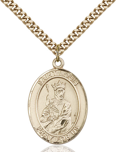 14kt Gold Filled Saint Louis Pendant