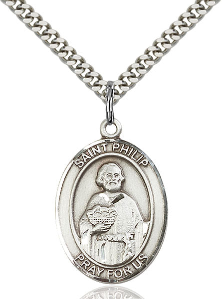 Sterling Silver Saint Philip Neri Pendant