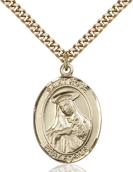 14kt Gold Filled Saint Rose of Lima Pendant