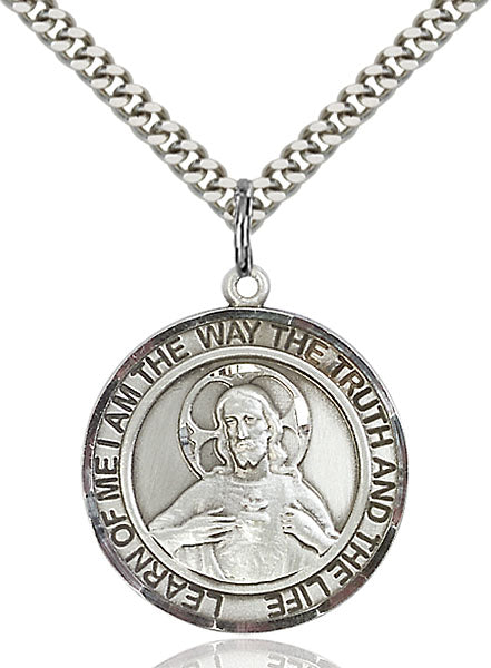 Saintainless Silver Heavy Curb Chain