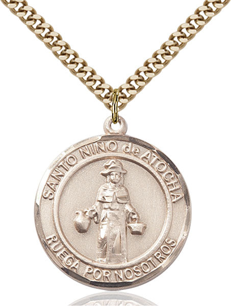 14kt Gold Filled Nino de Atocha Pendant