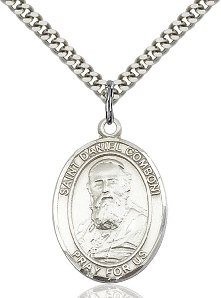 Sterling Silver Saint Daniel Comboni Pendant