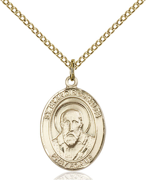 14kt Gold Filled Saint Francis De Sales Pendant