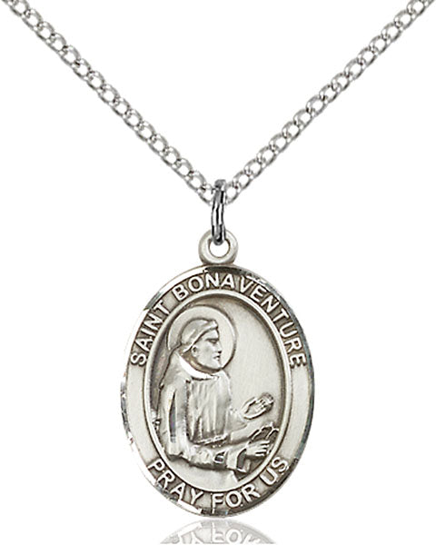 Sterling Silver Saint Bonaventure Pendant