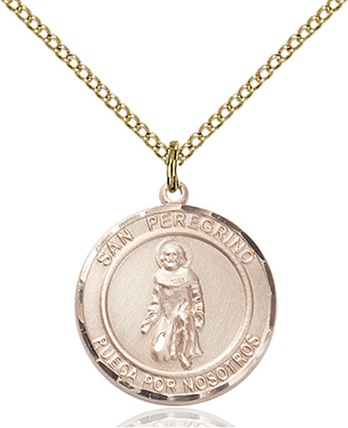 14kt Gold Filled San Peregrino Pendant