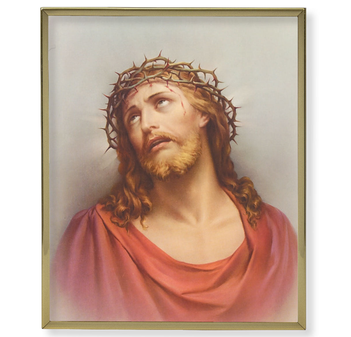 Ecce Homo Gold Framed Plaque Art