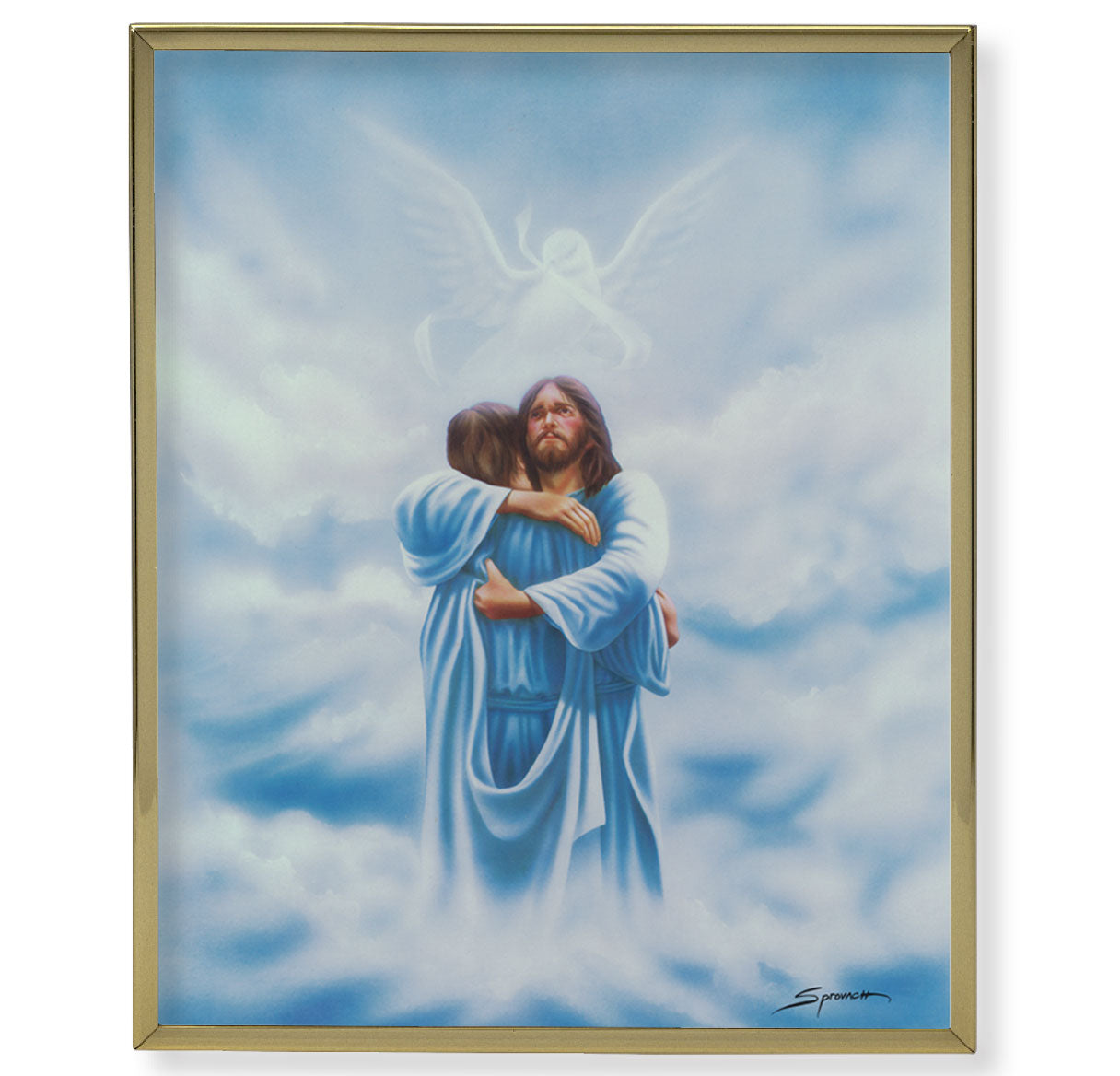 Welcome Home - The Reunion Gold Framed Plaque Art